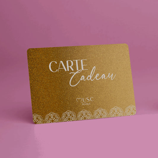 Carte Cadeau Musc Intime