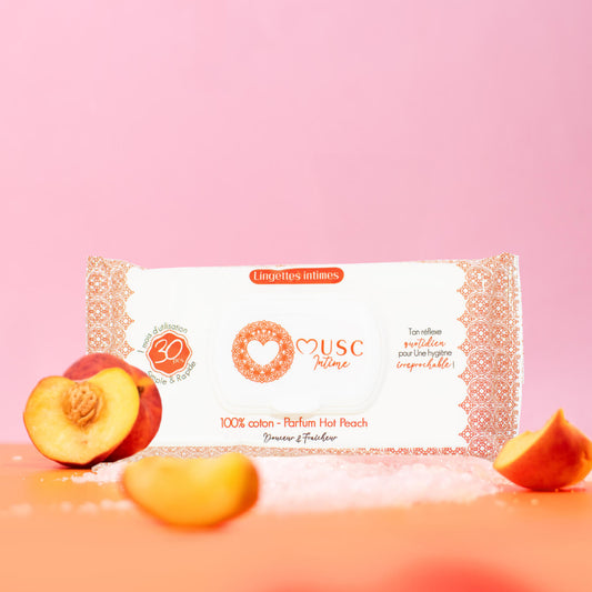 Lingettes intime Hot Peach