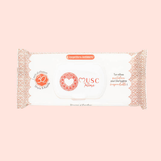 Lingettes Intime Hot Peach