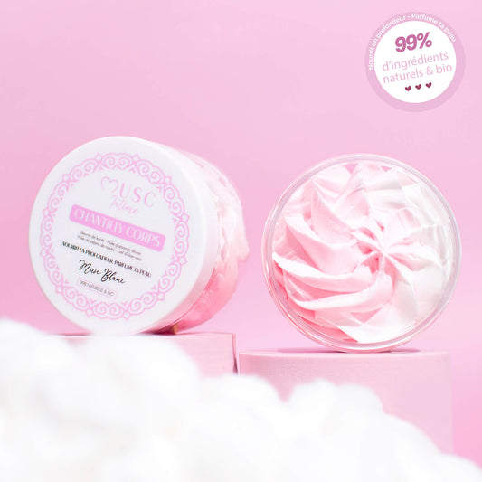 GIFTING - Crème de corps Chantilly Bi Couleur au Musc Blanc