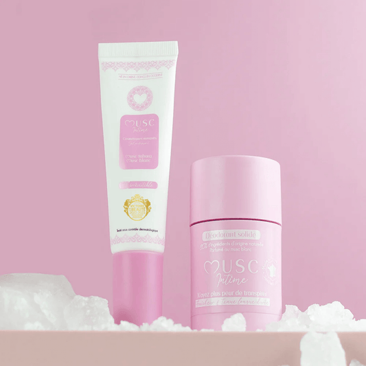 Gel Parfumant + Déodorant Musc Blanc