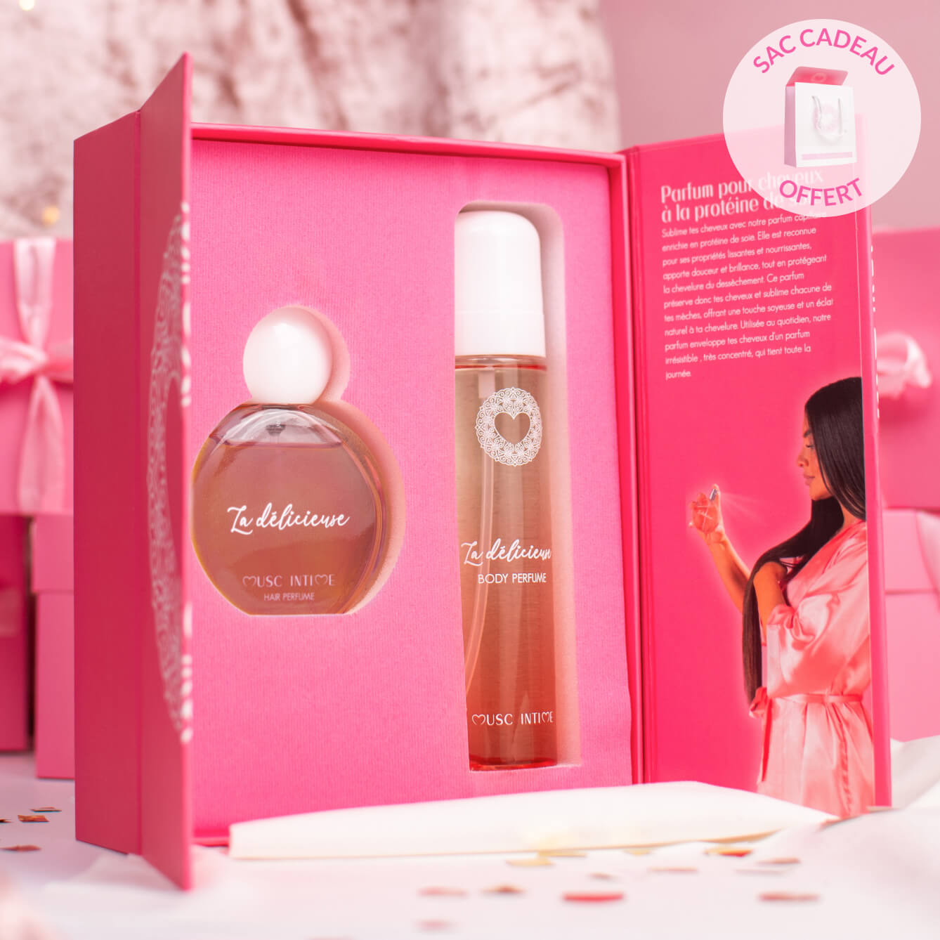 Coffret à Offrir - Parfums corps et cheveux
