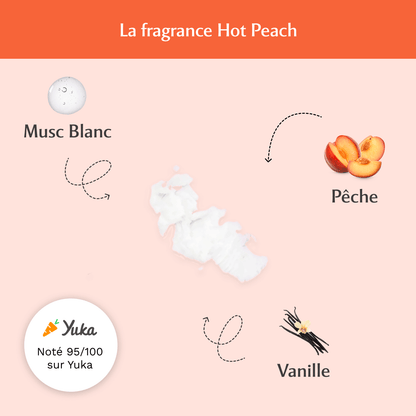 Déodorant Naturel à la Hot Peach - La Charmeuse