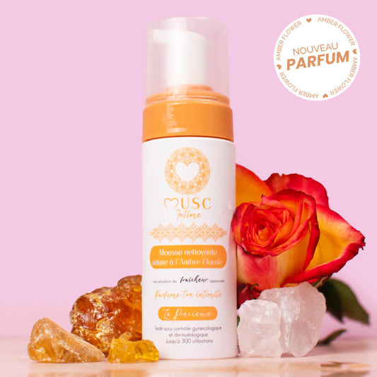 GIFTING - Mousse Nettoyante Intime - Amber Flower