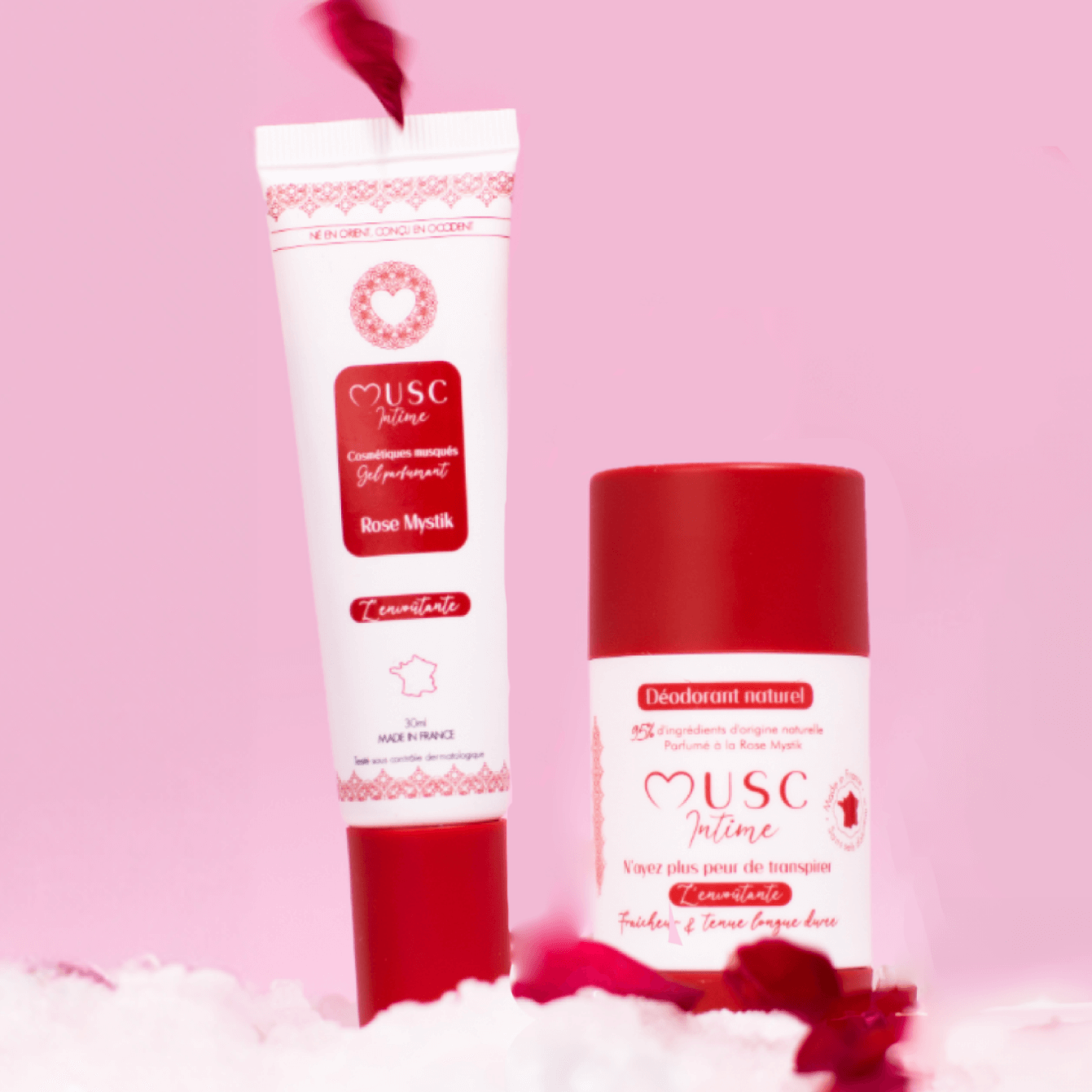 Gel Parfumant + Déodorant Rose Mystik